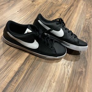 Nike Court Legacy Men`s Size 14 Black White